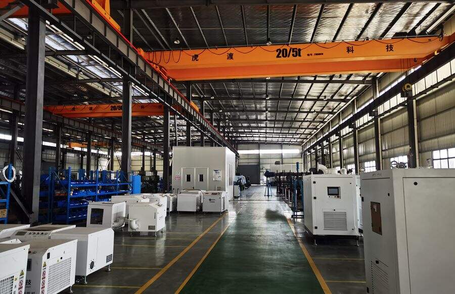 虎渡智能工厂建设 高速流体机械制造行业新标杆